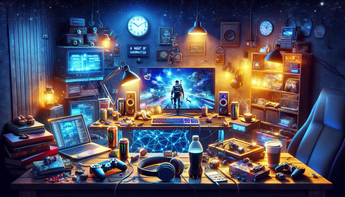 J’ai testé une nuit blanche gaming : bilan et caféine